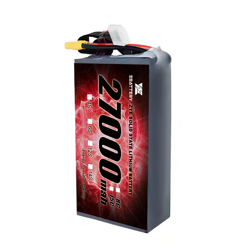 LI Yüksek Enerji Yoğunluğu Katı Hal 27000 mah Pil