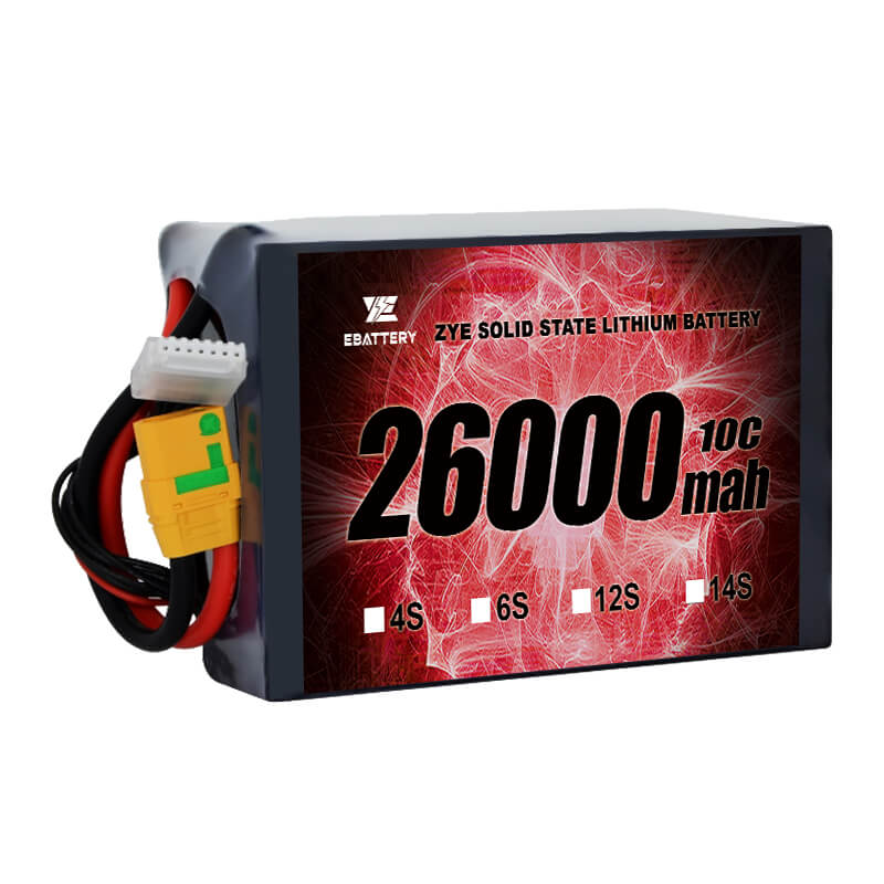 Li hv katı hal 26000mAh pil